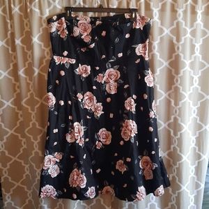++2 for $45++ Torrid 18 Strapless Dress